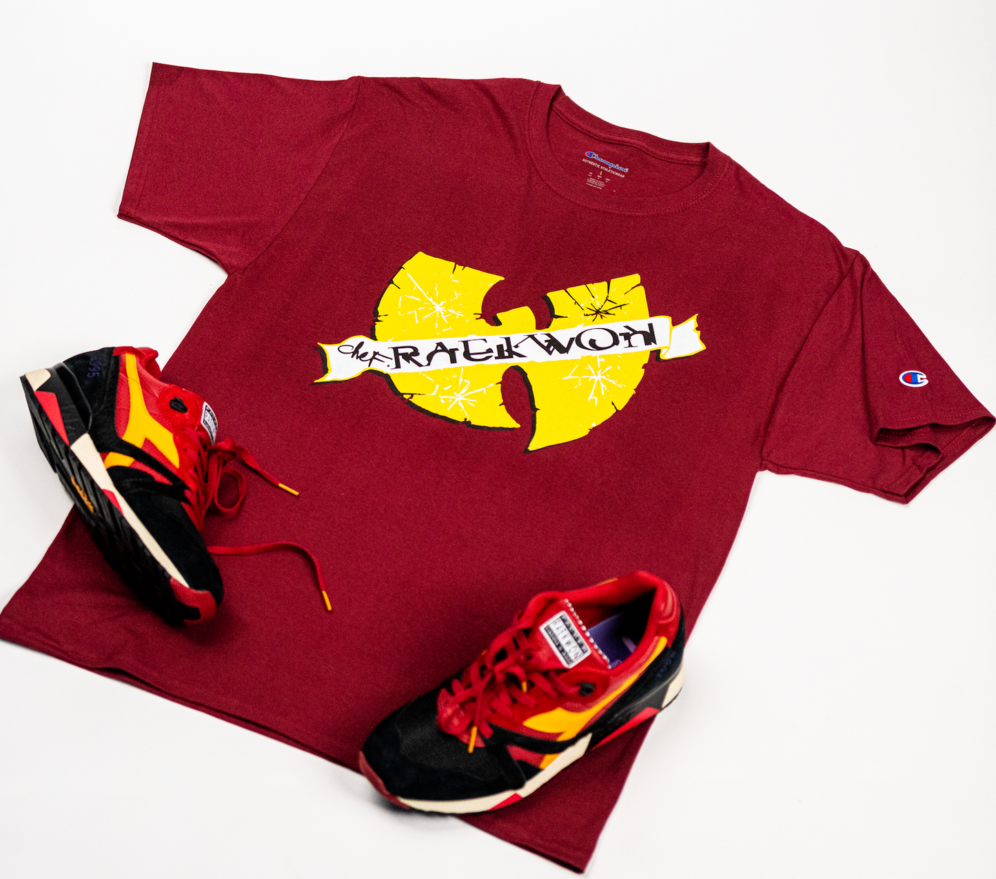 Raekwon Champion T-Shirt - Burgandy