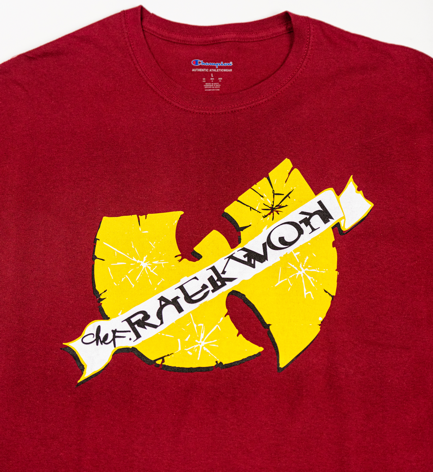 Raekwon Champion T-Shirt - Burgandy